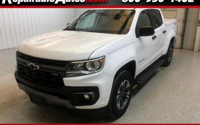 2022 Chevrolet Colorado Z71 Crew Cab 4WD Repairable Rear Damage