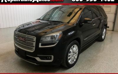 2016 GMC Acadia Denali AWD Repairable Hail Damage