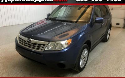 2012 Subaru Forester 2.5X Premium AWD Repaired Fire Damage