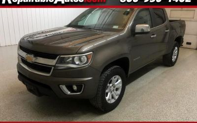 2017 Chevrolet Colorado LT Crew Cab 4WD Repairable Rear Damage