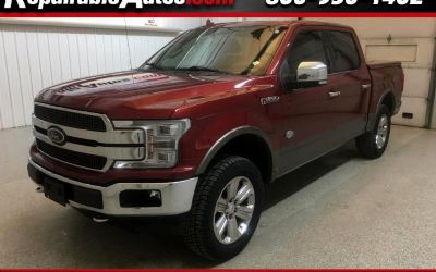 2018 Ford F-150 King Ranch Supercrew 4WD Repairable Roof Damage