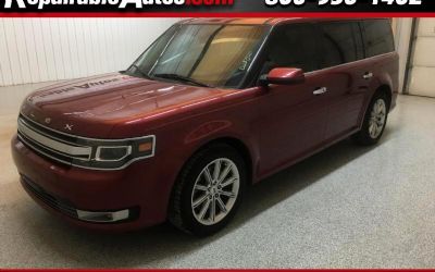 2013 Ford Flex Limited AWD Repairable Rear Damage