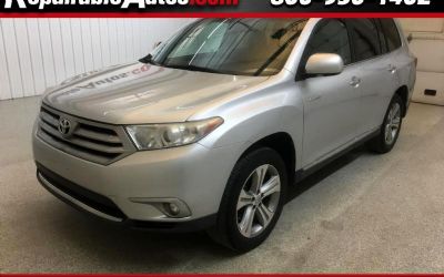 2013 Toyota Highlander Limited 4WD Repaired Wildfire Damage