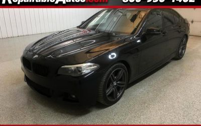 2015 BMW 5-Series 550I Repaired Fire Damage
