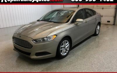 2016 Ford Fusion SE Repairable Hail Damage