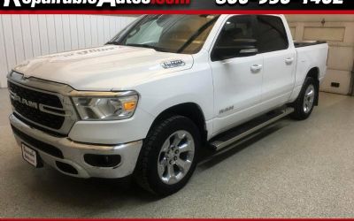 2022 RAM 1500 Big Horn Crew Cab 4WD Repairable Rear Damage