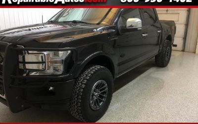 2018 Ford F-150 King Ranch Supercrew 4WD Repairable Hail Damage