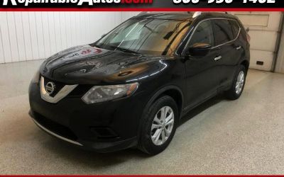 2016 Nissan Rogue SV AWD Repairable Hail Damage