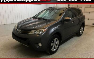 2015 Toyota RAV4 XLE AWD Repairable Hail Damage
