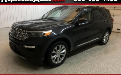 2021 Ford Explorer Limited 4WD Repairable Hail Damage