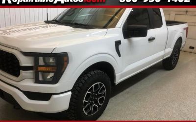 2023 Ford F-150 XL Supercab 4WD Repaired Rear Damage