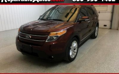 2015 Ford Explorer Limited Repaired Rear Damage