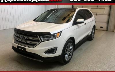 2017 Ford Edge Titanium AWD Repaired Undercarriage Damage