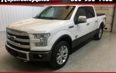 2016 Ford F-150 King Ranch Supercrew 4WD Repairable Hail Damage