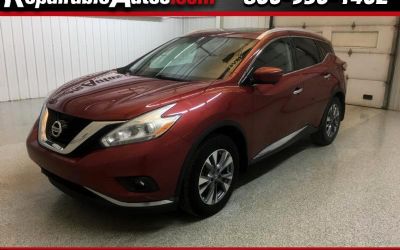 2017 Nissan Murano SL AWD Repairable Hail Damage