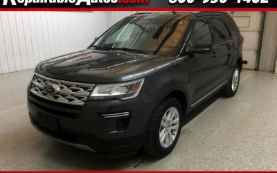 2018 Ford Explorer XLT 4WD Repairable Hail Damage
