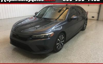 2022 Honda Civic EX Repairable Hail Damage