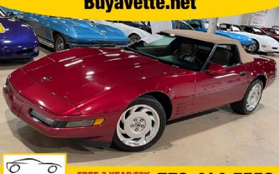 1992 Chevrolet Corvette Convertible