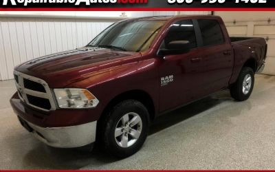 2021 RAM 1500 Classic SLT Crew Cab 4WD Repairable Rear Damage