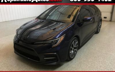 2022 Toyota Corolla SE Repairable Hail Damage