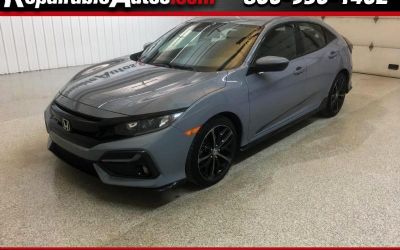 2021 Honda Civic Sport Hatch Repaired Theft Damage