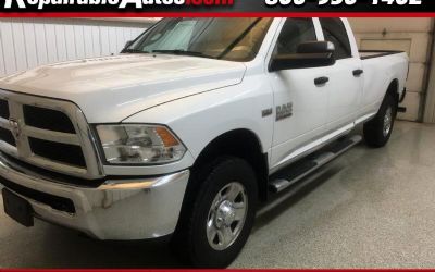 2018 RAM 3500 Tradesman Crew Cab 4WD Repairable Rear Damage