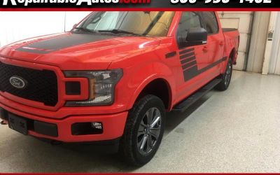 2018 Ford F-150 Sport Supercrew 4WD Repairable Rear Damage