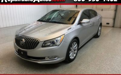 2014 Buick Lacrosse Leather Package Repairable Hail Damage