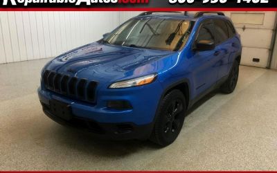 2017 Jeep Cherokee Sport 4WD Repairable Hail Damage