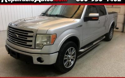 2014 Ford F-150 Lariat Supercrew 4WD Repairable Hail Damage