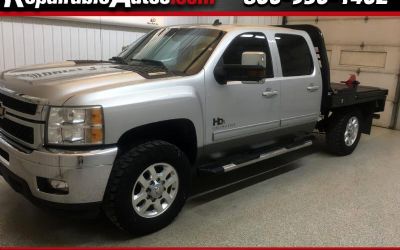 2012 Chevrolet Silverado 2500HD LTZ Crew Cab 4WD Repairable Burn Damage