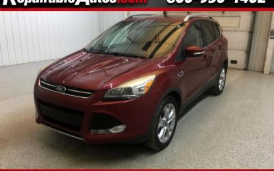 2016 Ford Escape Titanium 4WD Repairable Exterior Smoke Damage