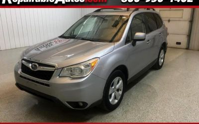 2015 Subaru Forester 2.5I Limited AWD Repairable Hail Damage