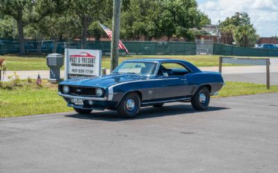 1969 Chevrolet Camaro SS, 4 Speed, Dusk Blue, Fully Restored