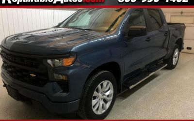 2024 Chevrolet Silverado 1500 Custom Crew Cab 4WD Repaired Rear Damage