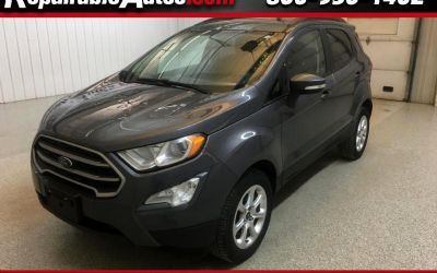 2019 Ford Ecosport SE AWD Repairable Hail Damage