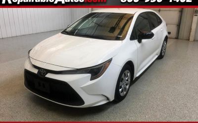 2022 Toyota Corolla LE Repairable Hail Damage