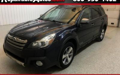 2014 Subaru Outback 2.5I Limited Repairable Hail Damage