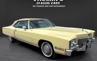 1971 Cadillac Eldorado 2DR Convertible