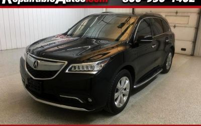 2016 Acura MDX SH-AWD Advance Repaired Theft Damage