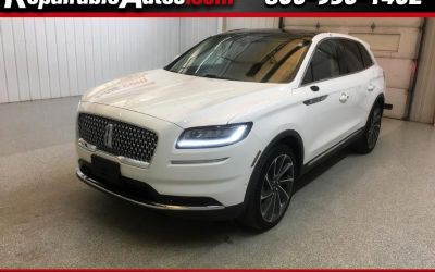 2022 Lincoln Nautilus Reserve AWD Repairable Storm/Side Damage