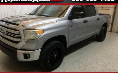 2016 Toyota Tundra Trd-Off Road Crewmax 4WD Repaired Rear Damage