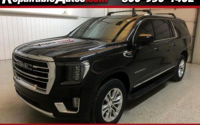 2021 GMC Yukon XL SLT 4WD Repaired Rear Damage