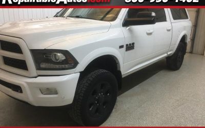 2016 RAM 2500 Laramie Crew Cab 4WD Repairable Rear Damage