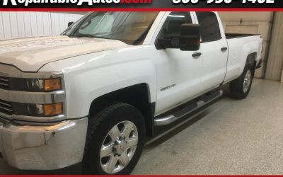 Photo of a 2018 Chevrolet Silverado 2500HD WT Crew Cab Long Box 4WD Repairable Hail Damage for sale