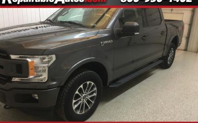 2019 Ford F-150 XLT Supercrew 4WD Repairable Rear Damage