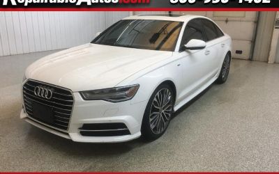 2016 Audi A6 2.0T Premium Plus AWD Repairable Hail Damage