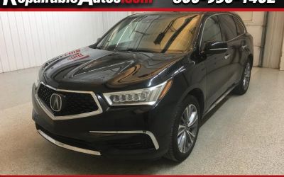 2017 Acura MDX SH-AWD W/TECH Package Repaired Theft Damage