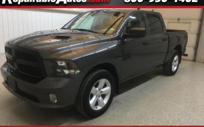 2019 RAM 1500 Classic Tradesman Crew Cab 4WD Repairable Hail Damage