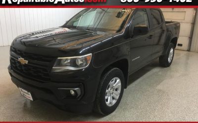 2021 Chevrolet Colorado LT Crew Cab 4WD Repairable Rear Damage